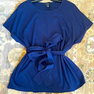 Halogen Shirt with Waist Tie